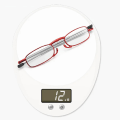 Pikkukuva 11 / 11: Hopfällbara Läsglasögon Unisex Silver +2.0