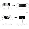 Pikkukuva 8 / 11: Xiaomi 12T Genomt�nkt Sk�rmskydd i Hydrogel-variant (2-pack) Transparent