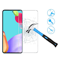 Pikkukuva 9 / 11: 2-PACK Samsung Galaxy A52s Skärmskydd Standard HD 0,3mm Transparent