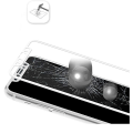 Miniatyrbillede 2 af 7: 2-PACK! MyGuard Skärmskydd av Carbonmodell för iPhone X Svart