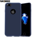 Miniatyrbilde 1 av 11: iPhone 7 Plus  - NKOBEE Stilrent Skal (ORIGINAL) Klar/Vit