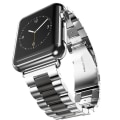 Miniatyrbild 3 av 11: Apple Watch 38mm (3/2/1) - Elegant Länk i Rostfritt Stål Rosa
