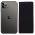 Pikkukuva 2 / 11: Skärmskydd 3D Aluminiumram iPhone 11 Pro Max 4-PACK Roséguld