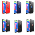 Miniatyrbillede 9 af 11: Samsung Galaxy A20S - Stilsäkert Praktiskt Skal med Ringhållare Svart/Blå