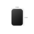 Miniatyrbillede 8 af 11: Metalplade til mobilholder (magnetisk holder) Silver
