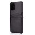 Miniatyrbillede 4 af 9: Samsung Galaxy A51 - Effektfullt Stilrent Skal med Korthållare Brun