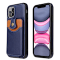 Miniatyrbillede 3 af 11: iPhone 12 Pro - Effektfullt Skal med Korthållare Röd