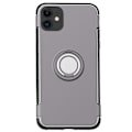 Pikkukuva 5 / 11: iPhone 12 Mini - Effektfullt Floveme Skal med Ringhållare Silver