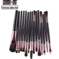 Miniatyrbillede 1 af 11: 15i1 Professionelt Makeuppensetsæt fra MAANGE SVART/ROSEGOLD SVART/ROSEGOLD