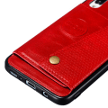 Pikkukuva 8 / 11: Samsung Galaxy A70 - Effektfullt Skyddsskal med Kortfack Ljusbrun