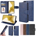 Miniatyrbillede 4 af 10: Samsung Galaxy S22 - Stilfuldt 2-1 Hanman Wallet etui Svart