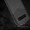 Miniatyrbild 6 av 6: Samsung Galaxy S10e - Leman Skyddsskal med L�derdesign Brun
