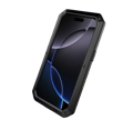 iPhone 16 Pro - Skyddande HEAVY DUTY Aluminium Skal Svart