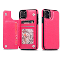 Miniatyrbilde 5 av 11: Elegant Smart Skal med Kortfack - iPhone 11 Pro Max Roséguld