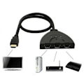 Miniatyrbild 1 av 8: HDMI SWITCH SPLITTER 3 till 1 1080p Svart
