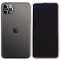 Pikkukuva 5 / 11: Skärmskydd 3D Aluminiumram iPhone 11 Pro Max 2-PACK Guld