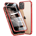 Miniatyrbild 4 av 11: iPhone 14 - Skyddande Magnetiskt Dubbelsidigt Skal Blå