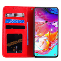 Miniatyrbilde 11 av 11: Samsung Galaxy A70 - Skyddande Plånboksfodral Blå
