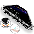Pikkukuva 3 / 7: Praktiskt Silikonskal från Floveme - Huawei P20 Lite Transparent/Genomskinlig