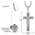 Miniatyrbilde 4 av 4: Exklusivt Jesus Kors Halsband Guld