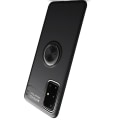Pikkukuva 8 / 11: Praktiskt Skal med Ringhållare - Samsung Galaxy A71 Svart/Blå