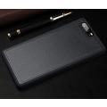 Miniatyrbilde 4 av 8: Huawei P10 PLUS - Stilrent silikonskal med läder (NAKOBEE) Guld