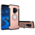 Miniatyrbillede 6 af 11: HYBRID-Skal med Ringhållare från FLOVEME för Samsung Galaxy S9 Silver