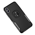 Miniatyrbilde 11 av 11: iPhone XR - Skal med Ringhållare (LEMAN) Blå Blå