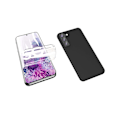 Miniatyrbillede 3 af 11: Samsung Galaxy S22 Mattbehandlat Tunt Skal & Hydrogel Skärmskydd Svart