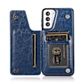 Miniatyrbillede 10 af 11: Samsung Galaxy S21 - Stilfuldt Etui med Kortholder Vit