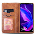 Miniatyrbillede 11 af 11: Huawei P30 Pro - Effektfullt Retro Plånboksfodral Röd