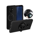 Miniatyrbillede 7 af 11: Stilrent Skal med Ringholder till Samsung Galaxy A8 2018 Röd