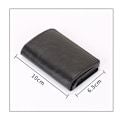 Miniatyrbillede 11 af 11: Eksklusiv Design-kortholder (RFID & NFC Beskyttelse samt GSA) Brun