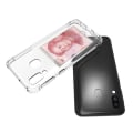 Miniatyrbillede 4 af 9: Smidigt Skal med Korthållare - Samsung Galaxy A40 Transparent/Genomskinlig