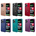 Miniatyrbild 2 av 11: Elegant plånboksfodral i lyxigt PU-läder för iPhone 15 Pro Rosa guld