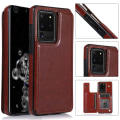 Pikkukuva 4 / 11: Elegant Skal med Kortfack - Samsung Galaxy S20 Ultra Roséguld