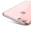 Miniatyrbild 1 av 11: iPhone 7 PLUS - Praktiskt Silikonskal från FLOVEME (ORIGINAL) Roséguld
