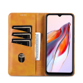 Miniatyrbilde 11 av 11: Lyxigt läderfodral för Redmi 12C Brun