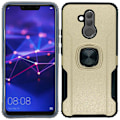 Pikkukuva 3 / 11: Effektfullt Praktiskt Skal med Ringhållare - Huawei Mate 20 Lite Mörkblå