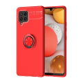 Miniatyrbilde 4 av 11: Samsung Galaxy A12 - Stilrent Skal med Ringhållare Svart/Roséguld