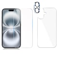 Miniatyrbillede 4 af 11: 3-in-1 iPhone 16 plus Fram- & Baksida + Kameralinsskydd