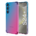 Miniatyrbillede 3 af 10: S24 - Gradient luftkudd-TPU-fodral Transparent