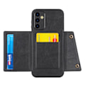 Miniatyrbillede 9 af 11: Samsung Galaxy A14 5G Magnetisk Plånboksfodral i Retro Stil med 4-kortfack Grey