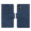 Elegant Plånboksfodral 2 i 1 - iPhone XR Blå