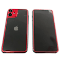 Pikkukuva 7 / 11: iPhone 11 Skärmskydd Fram- & Baksida Aluminium 9H HD-Clear Svart