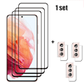 Pikkukuva 3 / 11: 2-PACK Galaxy S22 Plus Skärmskydd + Kameralinsskydd 2.5D 0,3mm Transparent