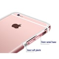 Pikkukuva 1 / 7: iPhone 6/6S Plus - Stilren Bumper i Aluminium och Silikon Grå
