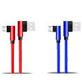 Miniatyrbillede 7 af 11: Snabbladdnings Kabel Micro-USB Blå 1 Meter