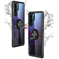 Miniatyrbillede 7 af 11: Skyddsskal med Ringhållare (Leman) - Huawei P30 Pro Svart/Silver
