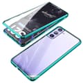 Samsung Galaxy S21 Plus - Smart Dubbelt Magnetiskt Skal Grön